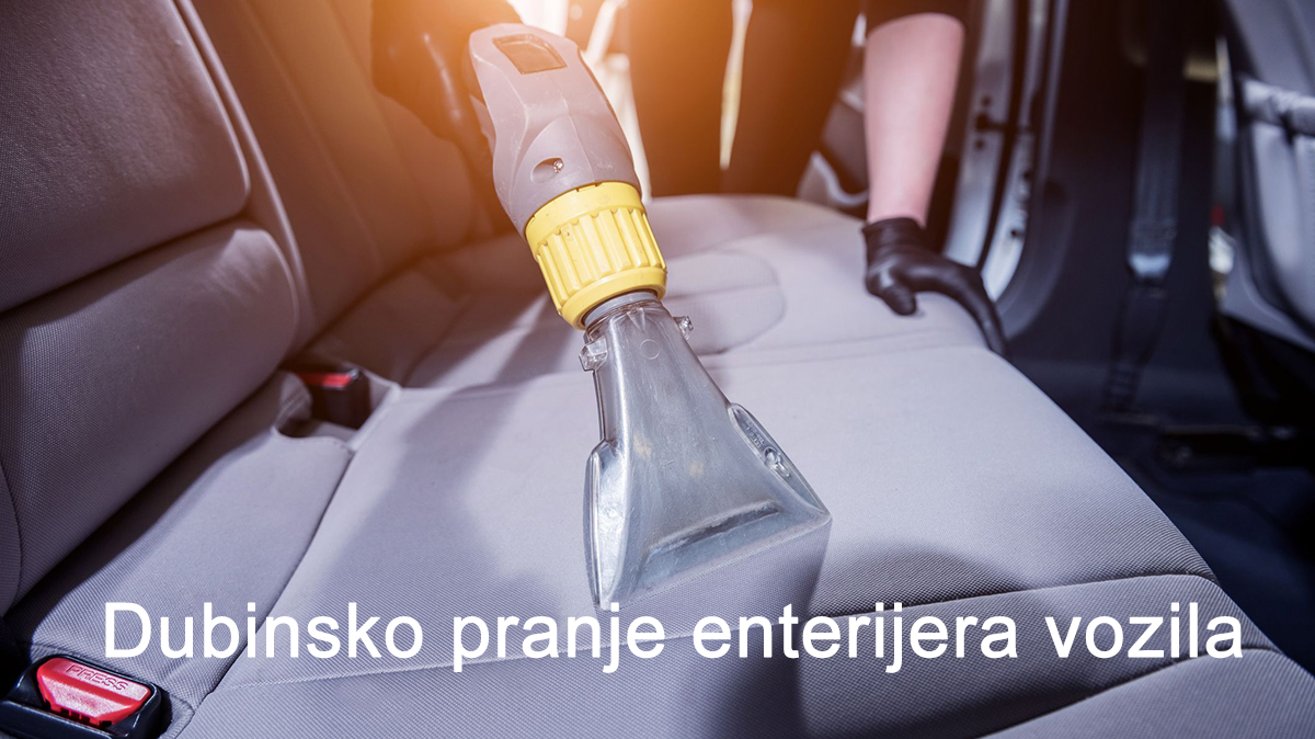 dubinsko pranje enterijera